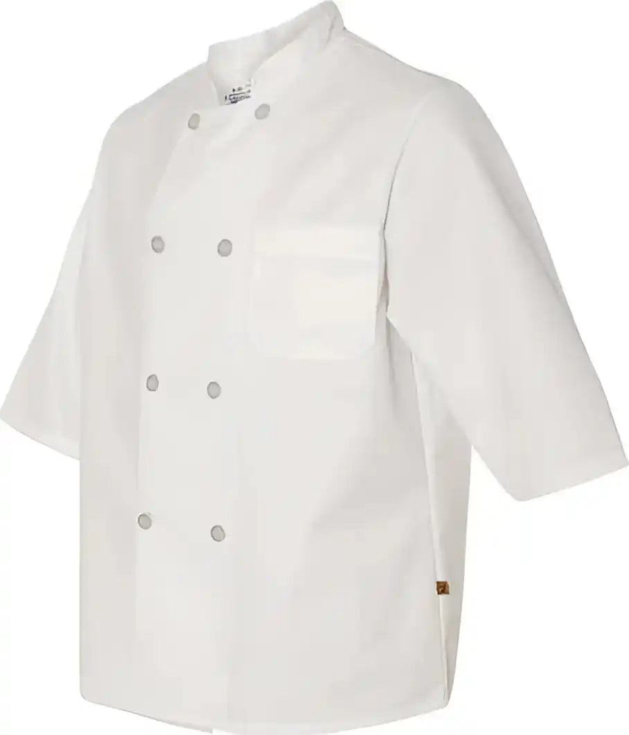 Chef Designs 0404 Half Sleeve Coat White