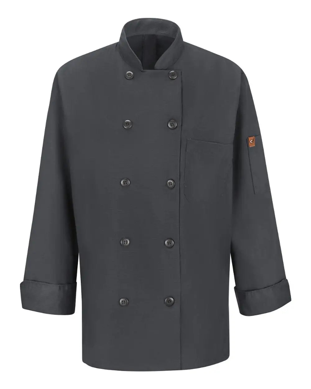 Chef Designs 041x Women’s Mimix™ Coat with Oilblok - Charcoal - Dark Gray / Xs