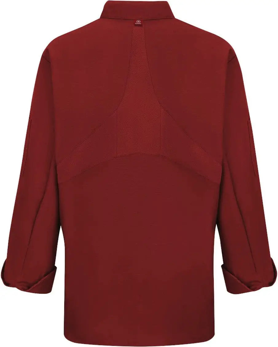 Chef Designs 041x Women’s Mimix™ Coat with Oilblok - Fireball Red - Xs