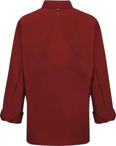 Chef Designs 041x Women’s Mimix Coat with Oilblok - Fireball Red