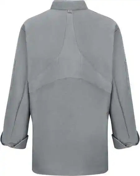 Chef Designs 041x Women’s Mimix Coat with Oilblok - Gray
