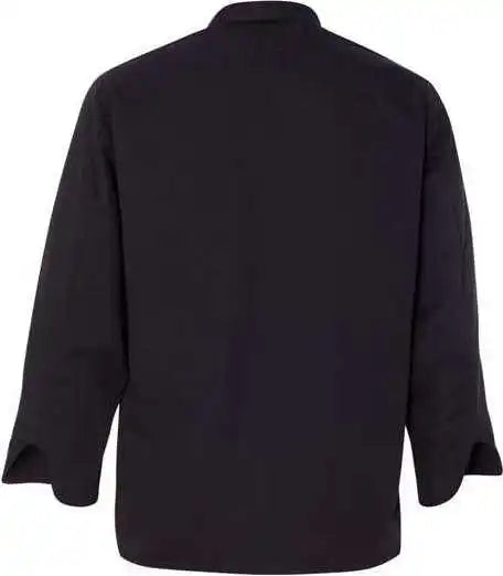 Chef Designs 0427 Black Knot Button Coat