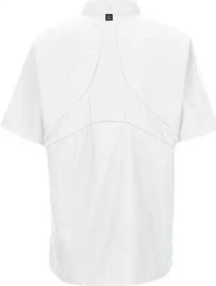 Chef Designs 045x Women’s Mimix Short Sleeve Coat with Oilblok - White