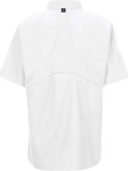 Chef Designs 046x Mimix Short Sleeve Coat with Oilblok - White