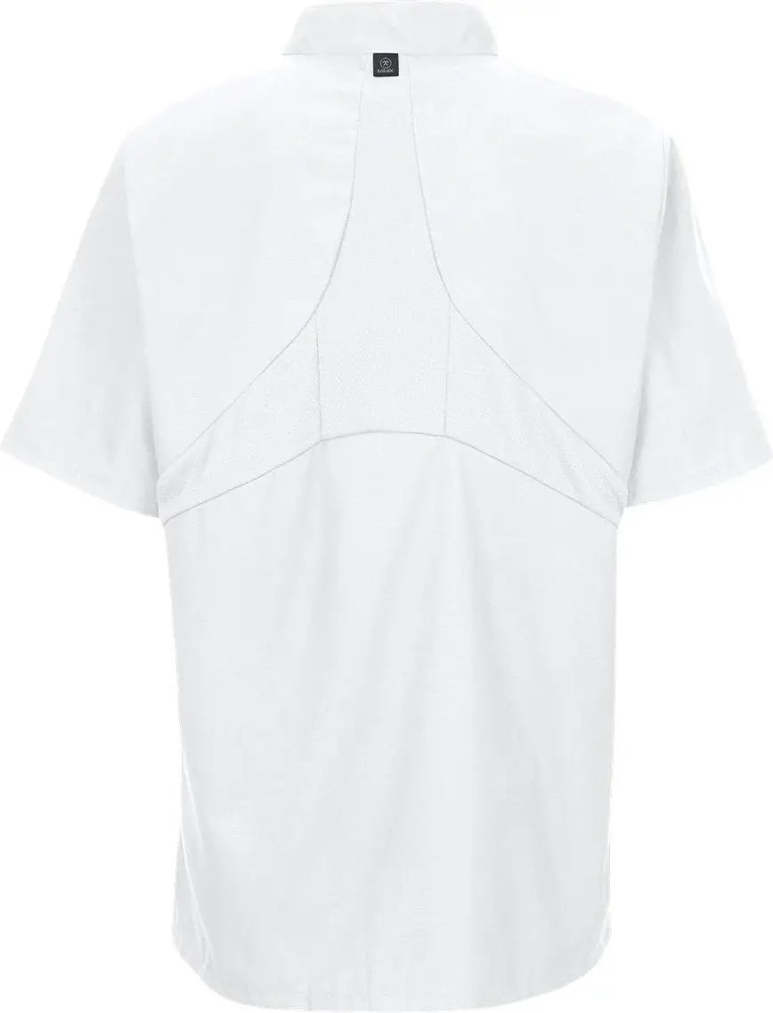 Chef Designs 046x Mimix™ Short Sleeve Coat with Oilblok - White