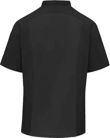 Chef Designs 052m Airflow Raglan Coat - Black Mesh