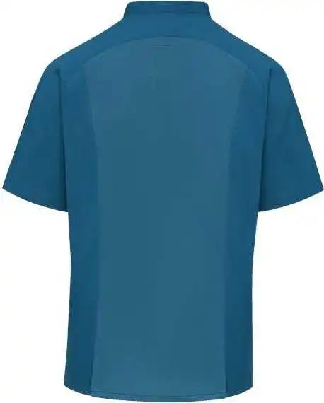 Chef Designs 052m Airflow Raglan Coat - Teal Mesh