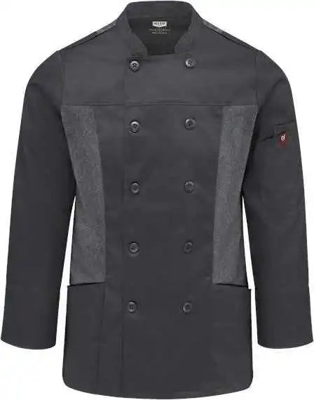 Chef Designs 053w Women’s Deluxe Airflow Coat - Charcoal