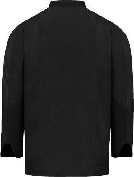 Chef Designs 054m Deluxe Airflow Coat - Black