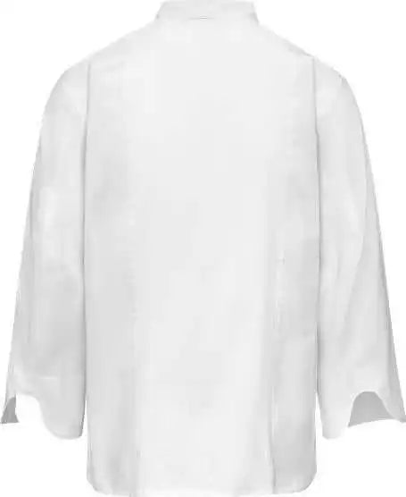 Chef Designs 054m Deluxe Airflow Coat - White