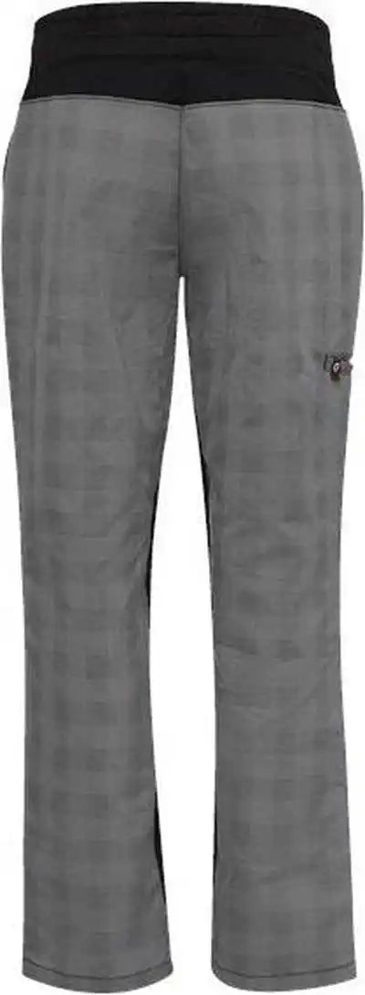 Chef Designs 0p1w Women’s Airflow Pants - Gray Black Plaid