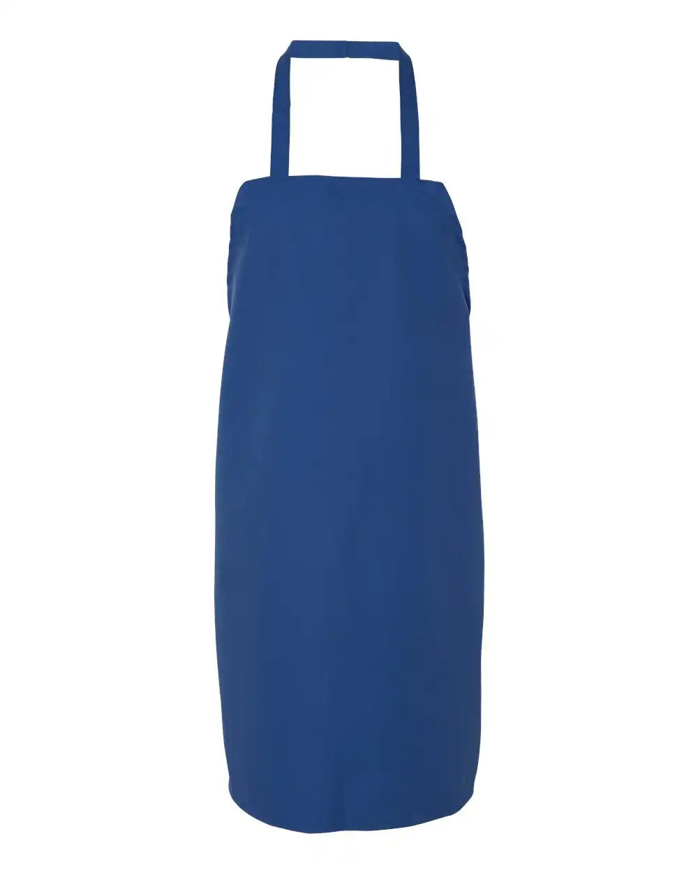 Chef Designs 1430 Bib Apron - Royal Blue - one Size Fits Most