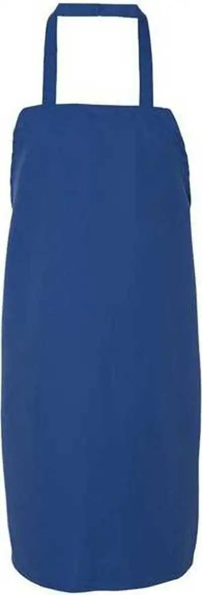 Chef Designs 1430 Bib Apron - Royal Blue - one Size Fits Most