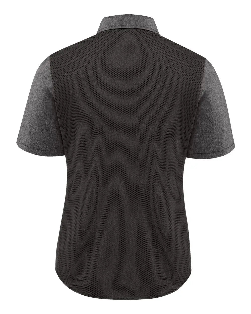 Chef Designs 501w Women’s Poplin Airflow Cook Shirt with Oilblok - Charcoal Black