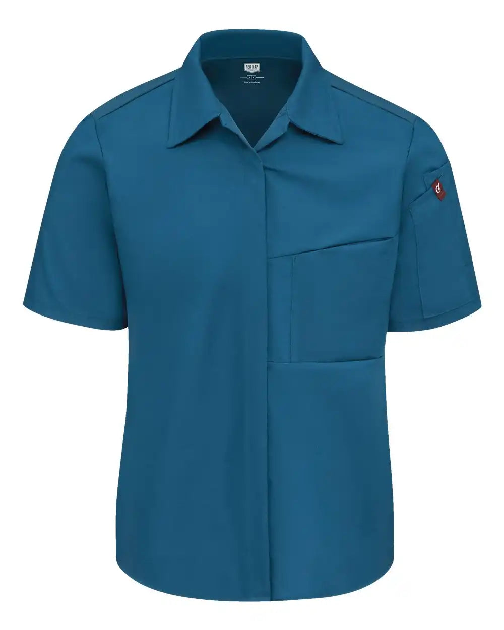 Chef Designs 501w Women’s Poplin Airflow Cook Shirt with Oilblok - Teal - Xs