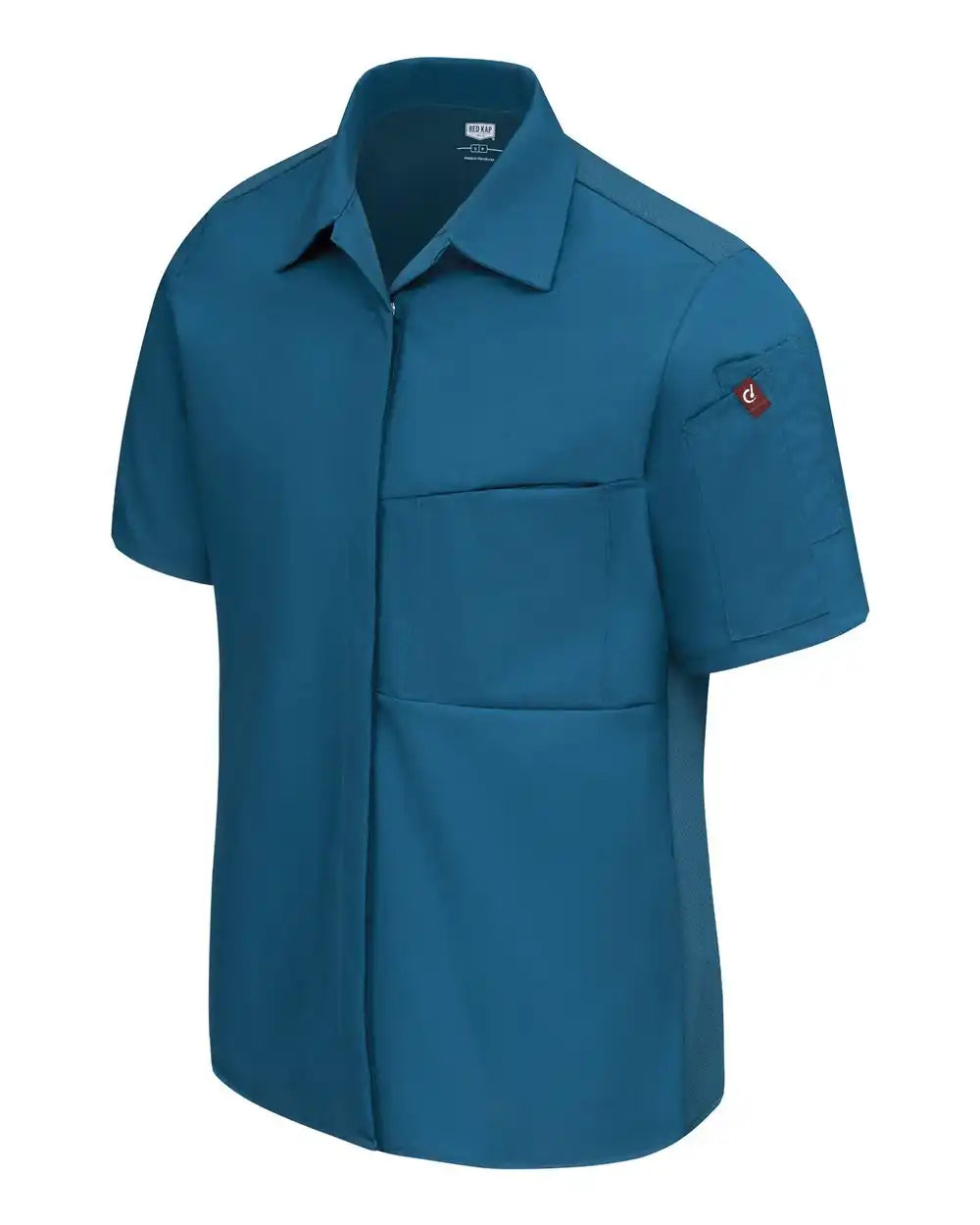 Chef Designs 501w Women’s Poplin Airflow Cook Shirt with Oilblok - Teal