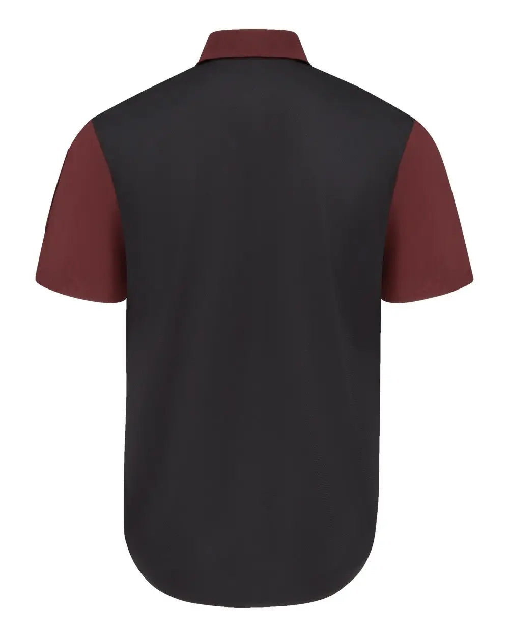 Chef Designs 502m Poplin Airflow Cook Shirt with Oilblok - Merlot Heather Black