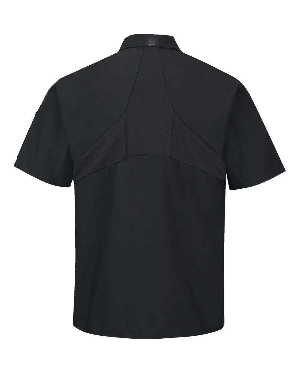 Chef Designs 502x Mimixâ„¢ Short Sleeve Cook Shirt with Oilblok - Black