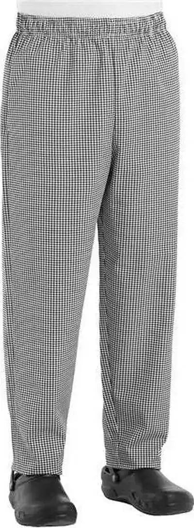 Chef Designs 5360 Baggy Pants - Black and White Check