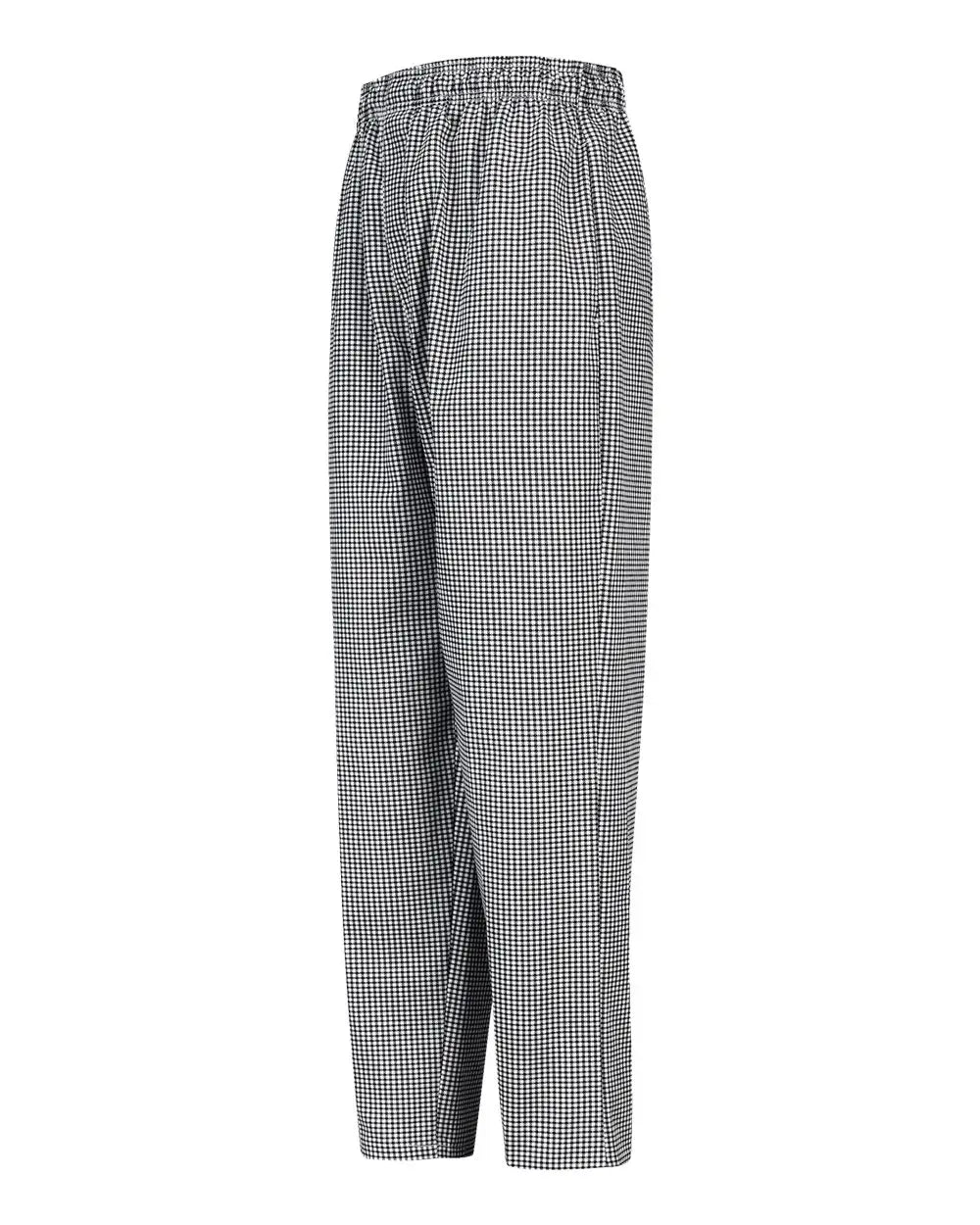 Chef Designs 5360r Baggy Pants - 5360 - Black and White Check - and / Adult Xs