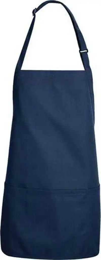 Chef Designs Tt32 Short Premium Bib Apron Navy / one Size Fits Most