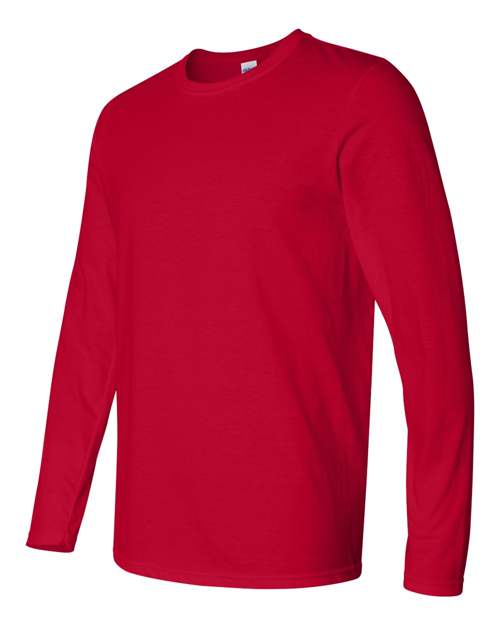 Cherry Red Softstyle® Long Sleeve T-Shirt - 64400