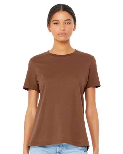 Chestnut Women’s Relaxed Jersey Tee - 6400