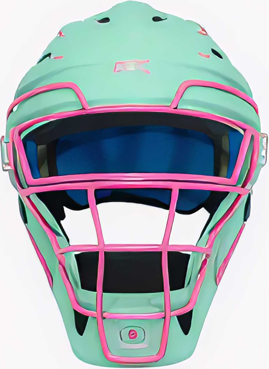 Rawlings MACH PRO Intermediate Baseball Catcher's Set - Mint Pink - HIT a Double - 1