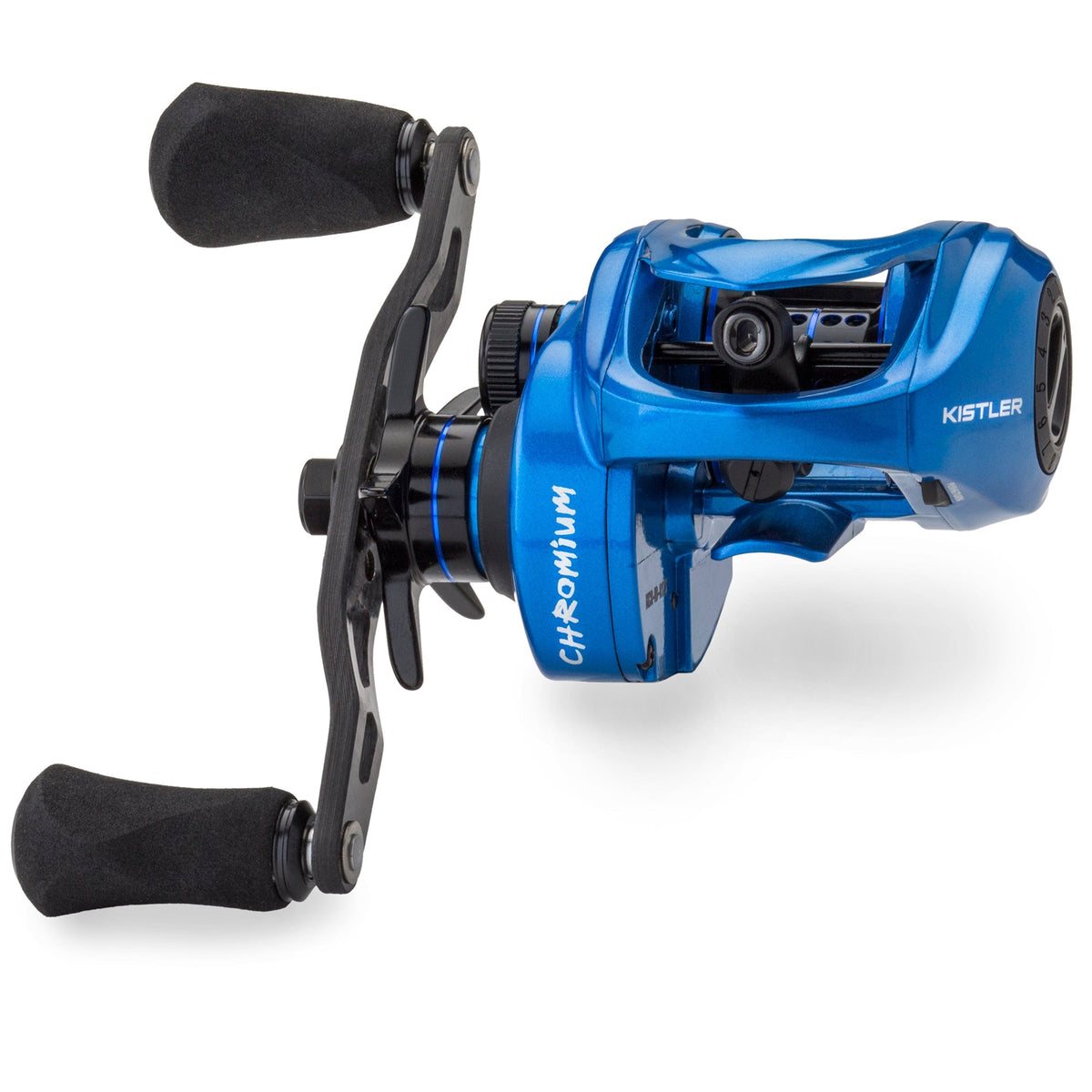 Chromium Casting Fishing Reel - Ice Blue / Left / Size: 200 | Gear: 7.3:1