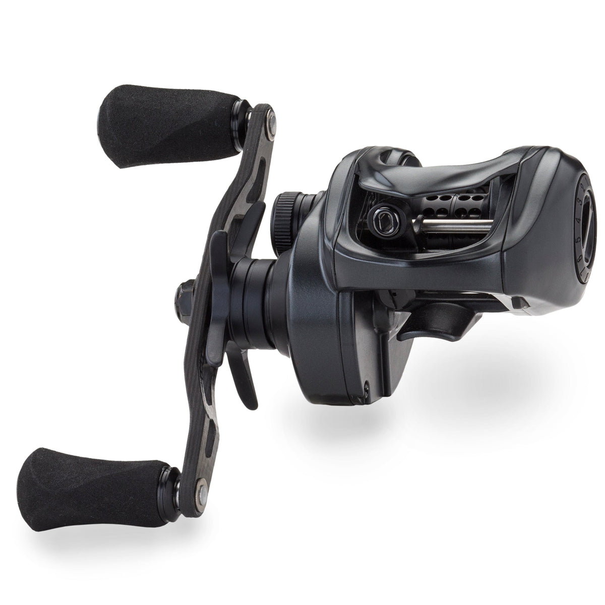 Chromium Casting Fishing Reel - Red / Left / Size: 200 | Gear: 7.3:1