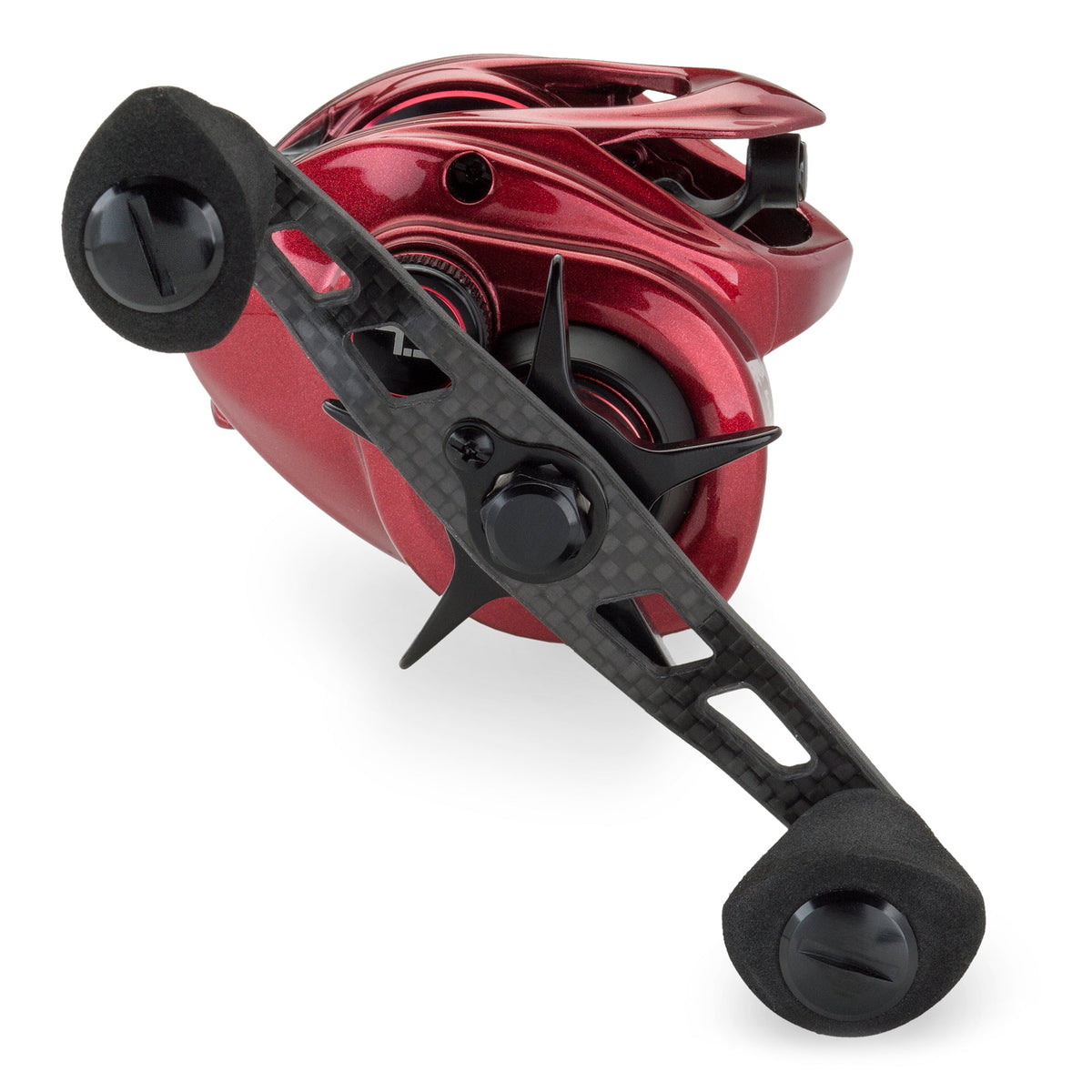 Chromium Casting Fishing Reel - Red / Left / Size: 200 | Gear: 7.3:1