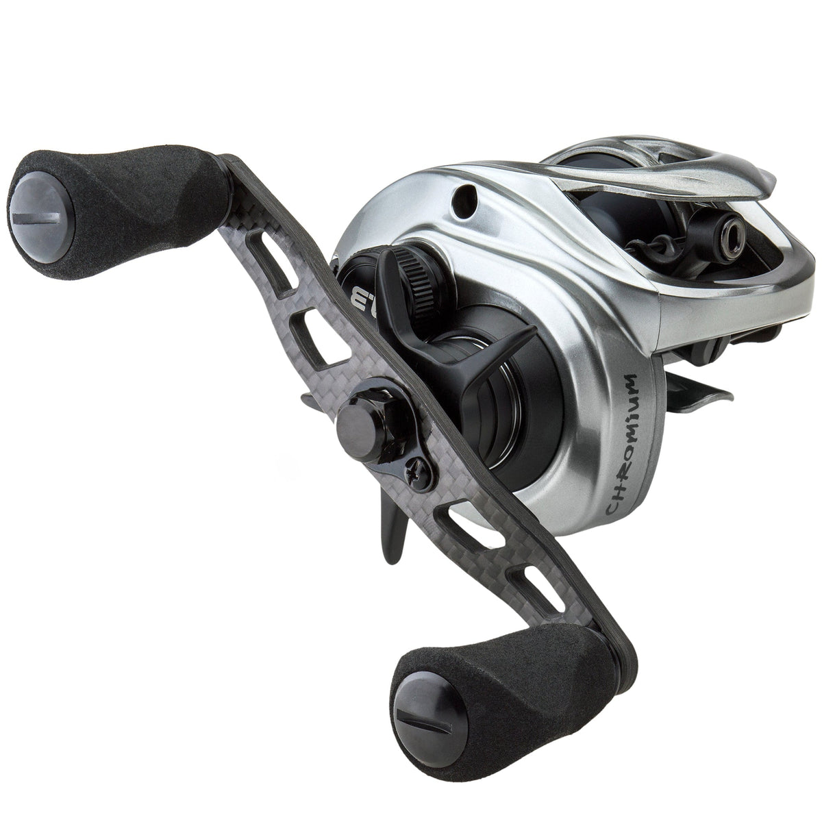Chromium Casting Fishing Reel - Red / Left / Size: 200 | Gear: 7.3:1