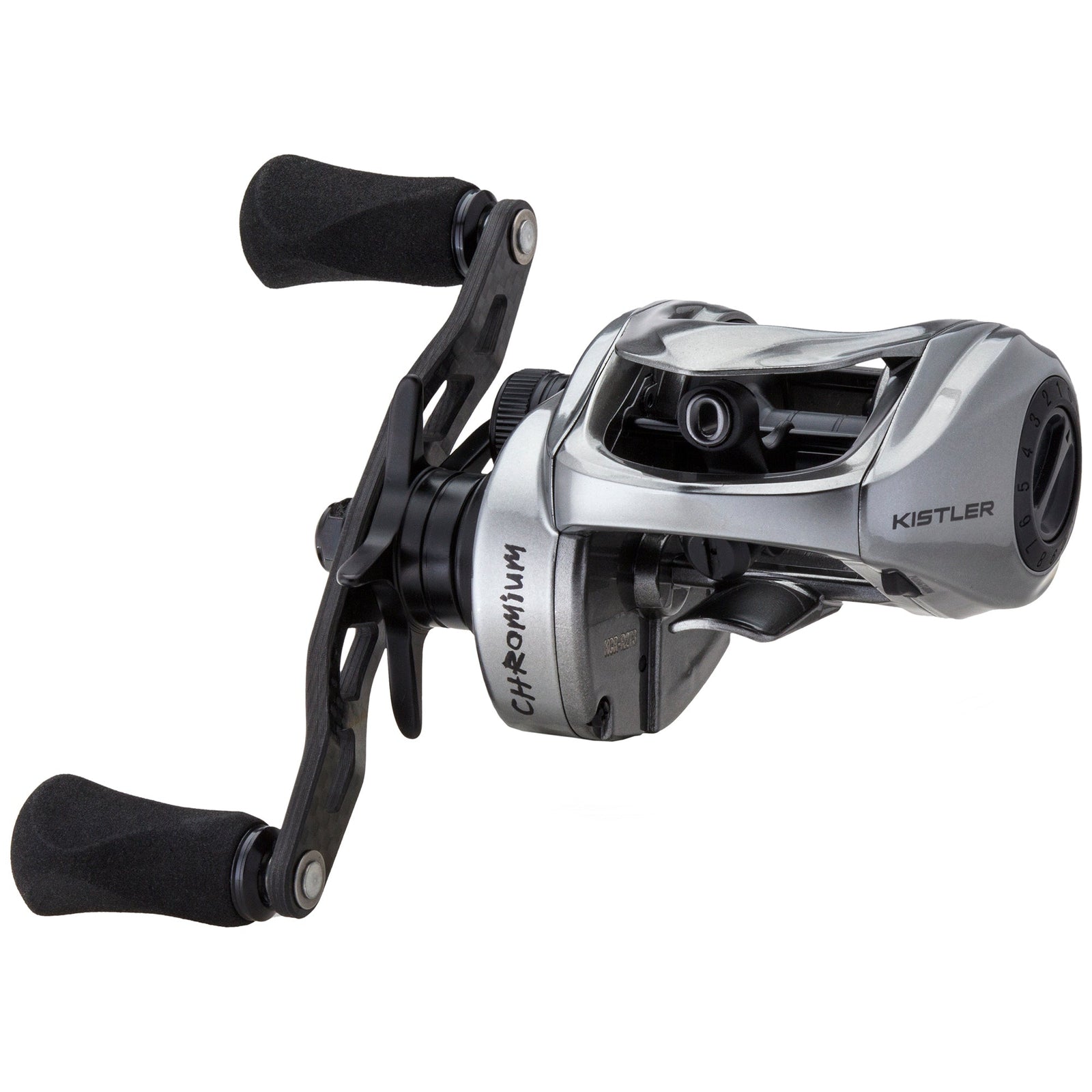 Chromium Casting Fishing Reel - Red / Left / Size: 200 | Gear: 7.3:1
