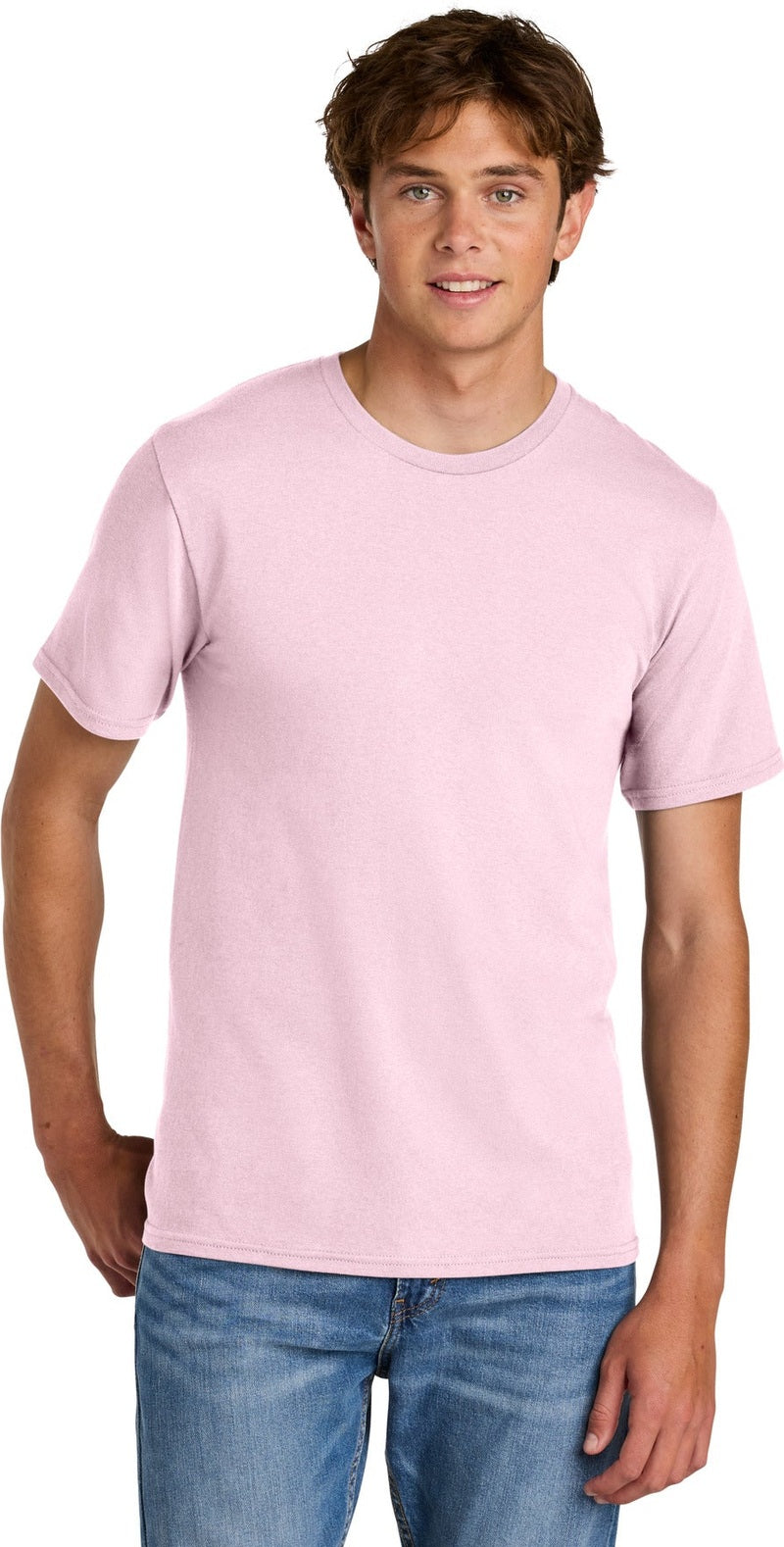 ChryBlsm Port & Co Easy Cotton Tee PC43