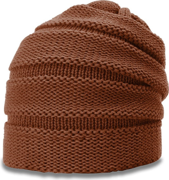 Cinnamon Mocha Scrunch Beanie