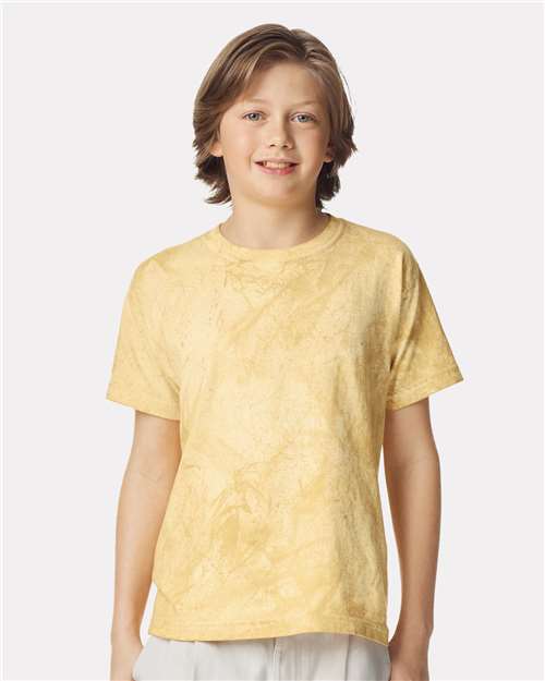 Citrine Colorblast™ Youth Heavyweight T-Shirt - 1745Y