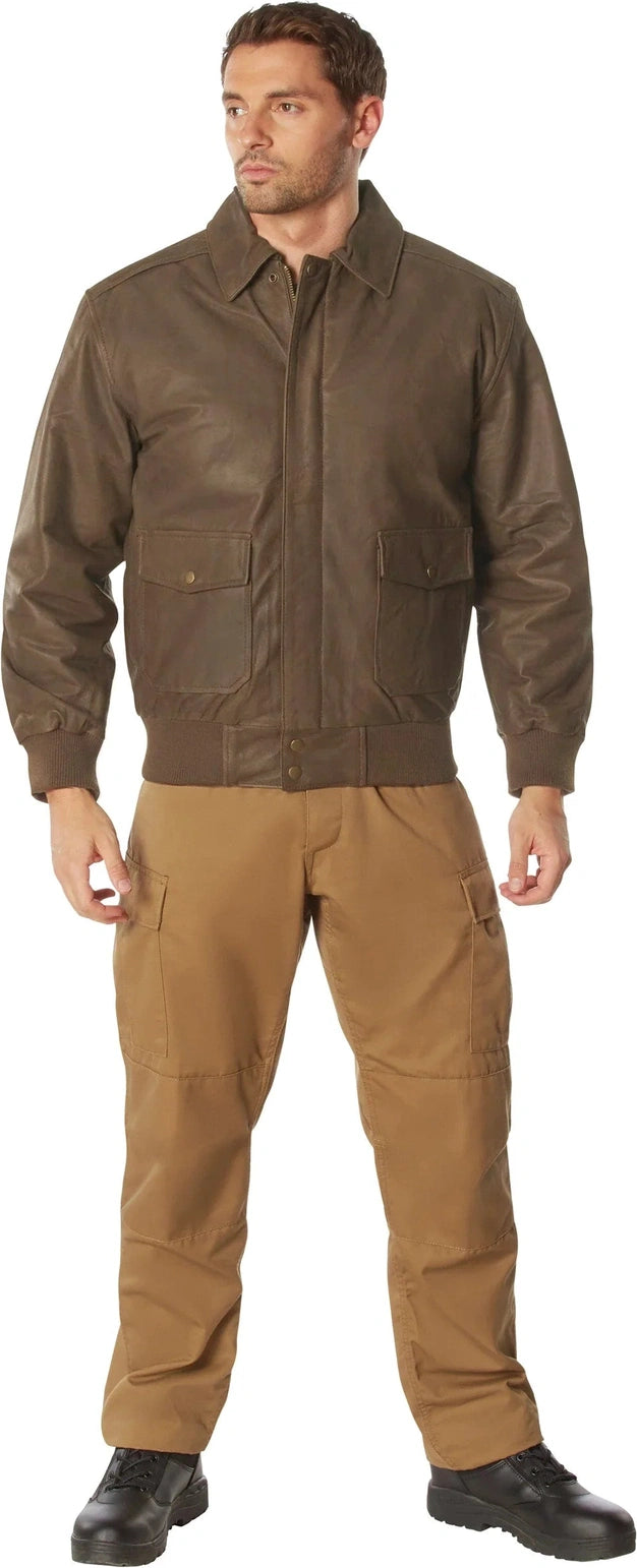 Classic A-2 Leather Flight Jacket
