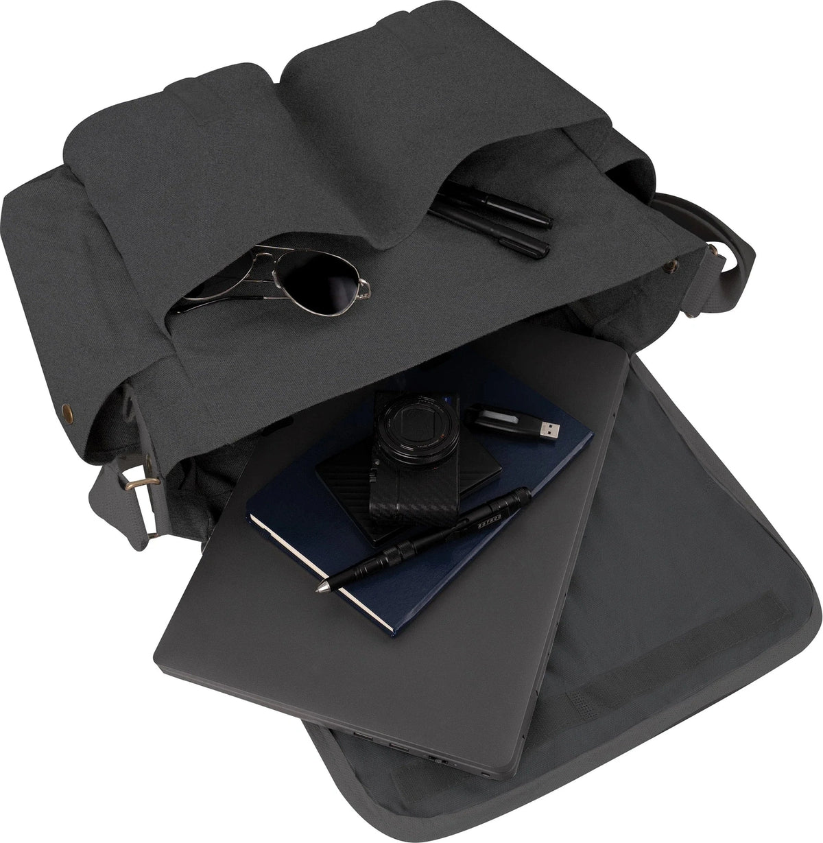 Classic Canvas Messenger Bag