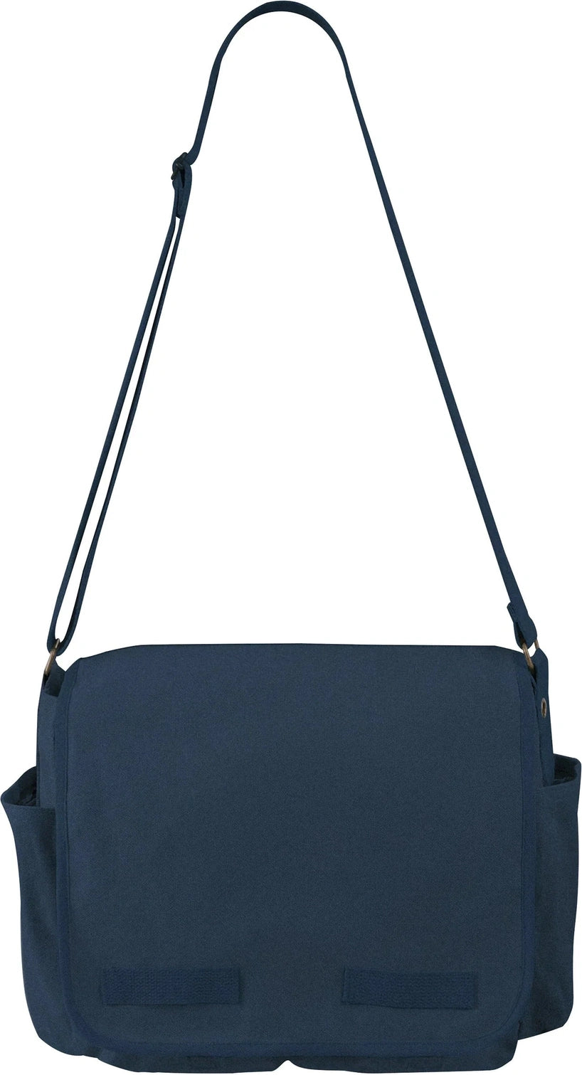 Classic Canvas Messenger Bag