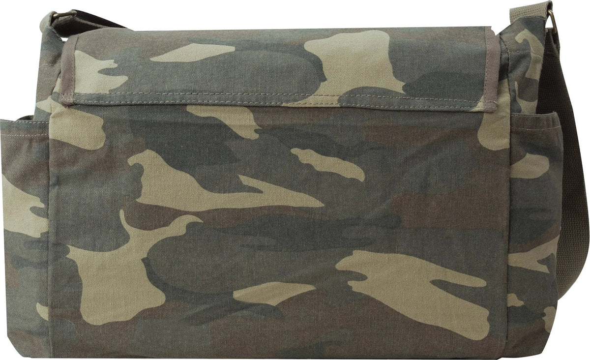 Classic Canvas Messenger Bag