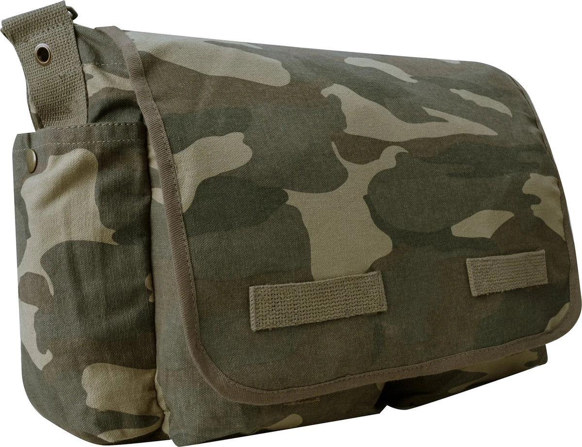 Classic Canvas Messenger Bag