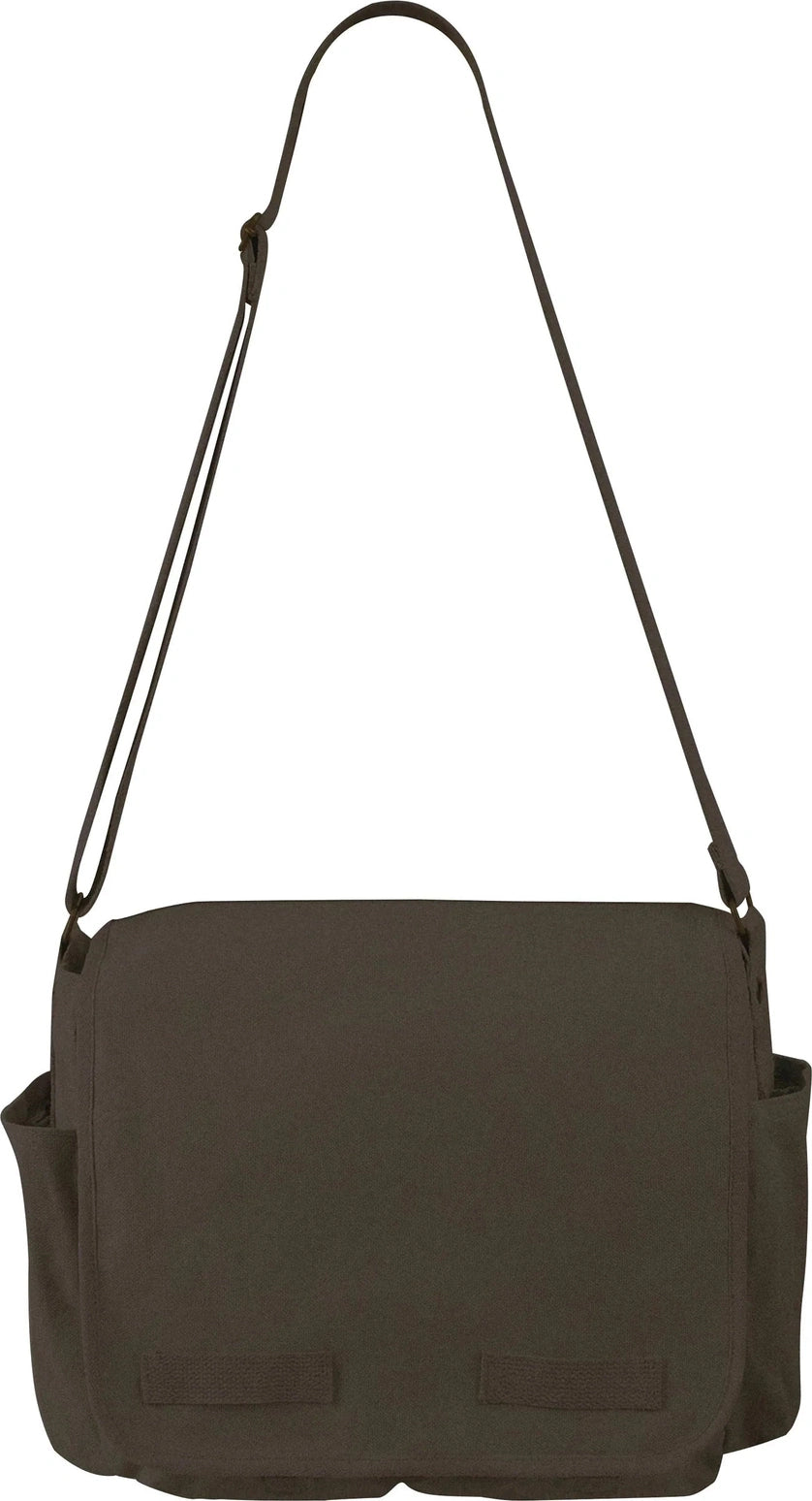 Classic Canvas Messenger Bag
