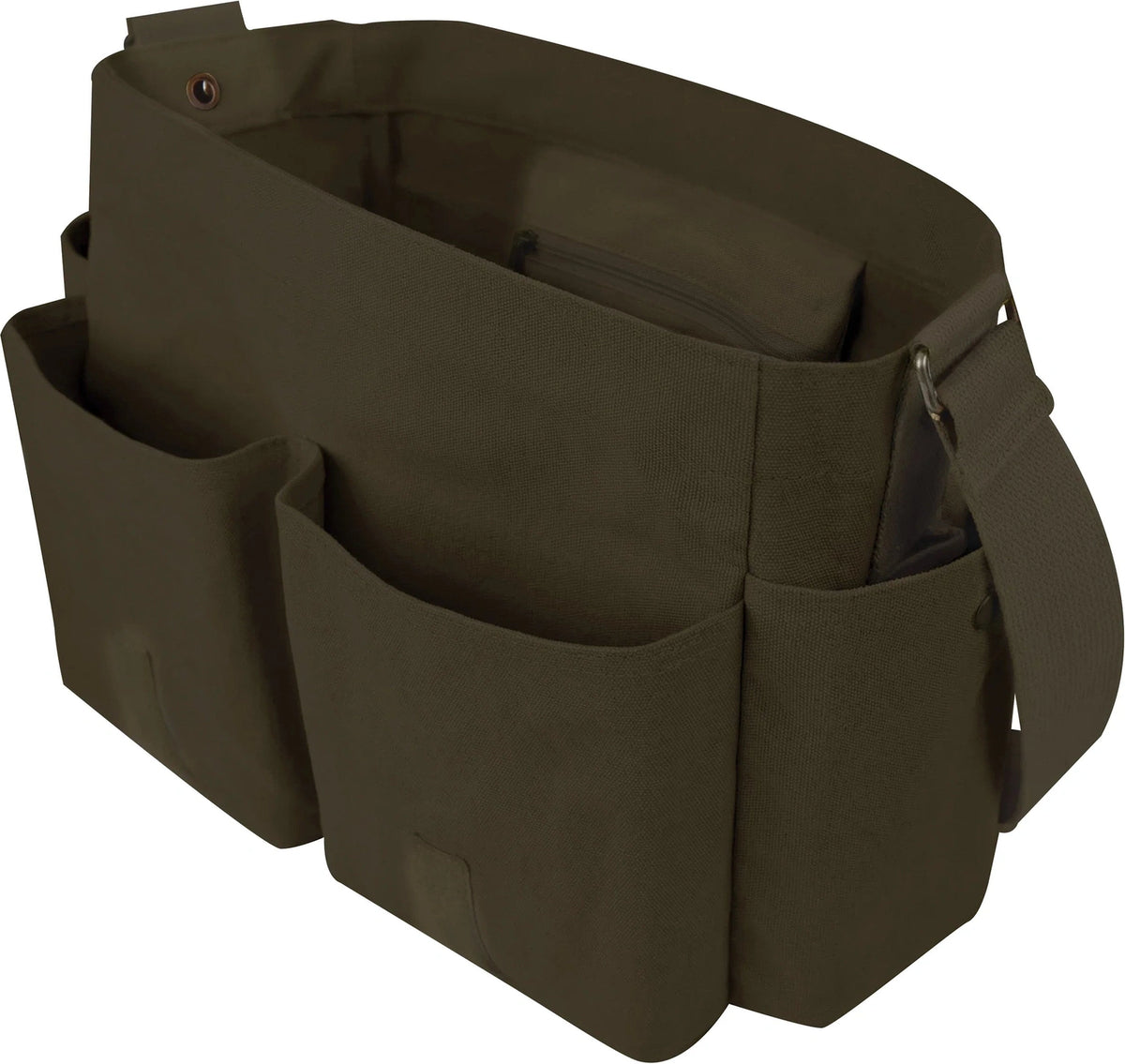 Classic Canvas Messenger Bag