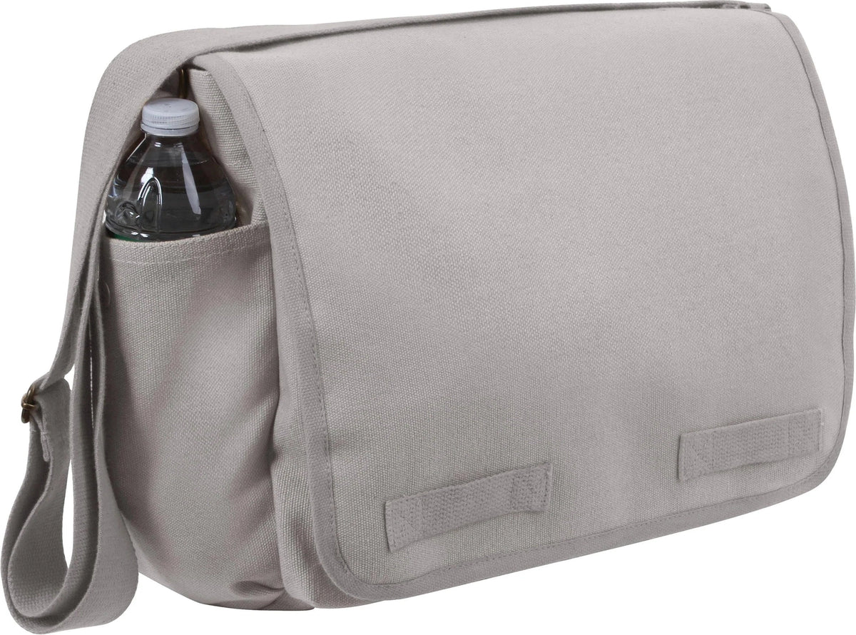 Classic Canvas Messenger Bag