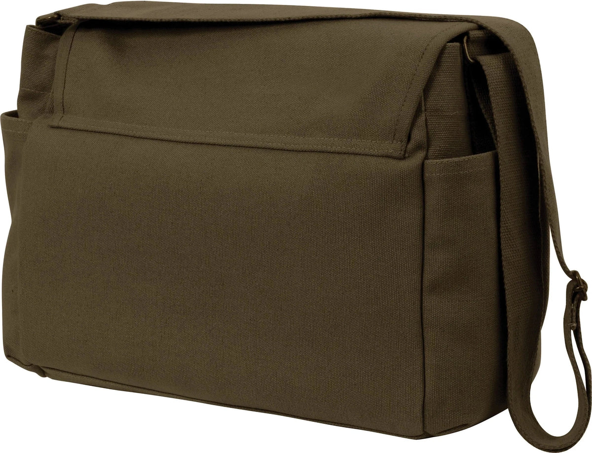 Classic Canvas Messenger Bag
