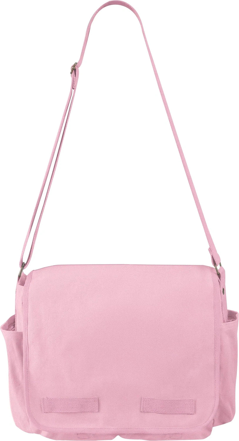 Classic Canvas Messenger Bag