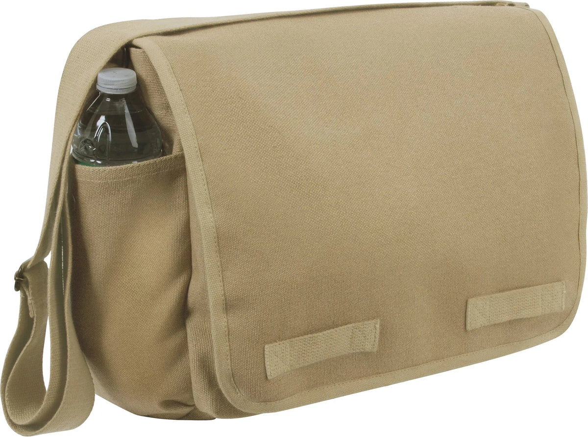 Classic Canvas Messenger Bag