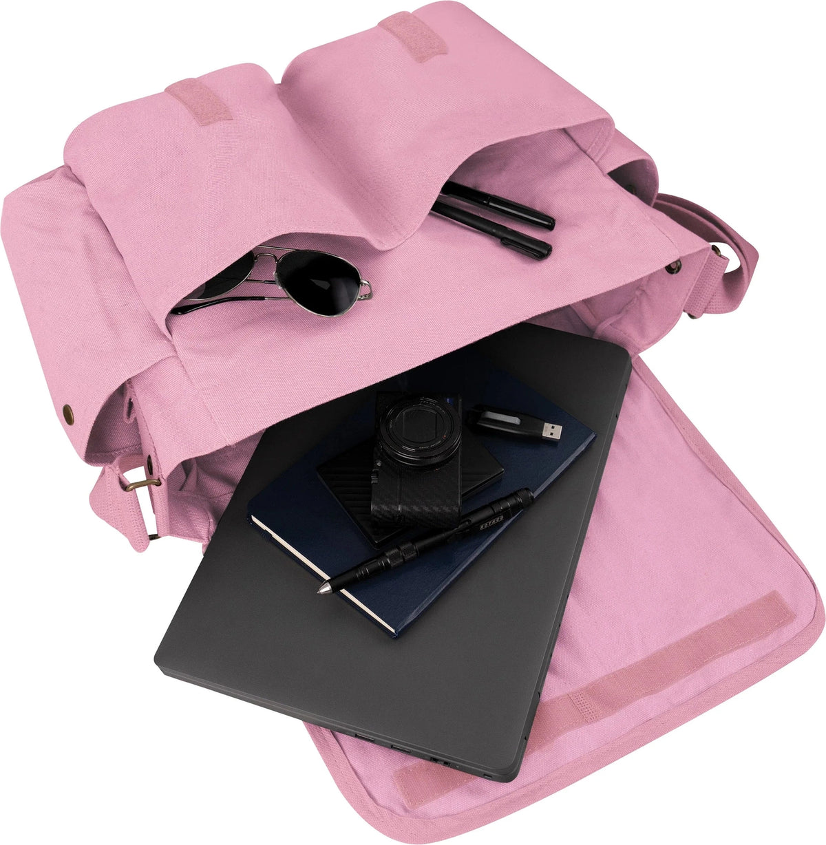 Classic Canvas Messenger Bag