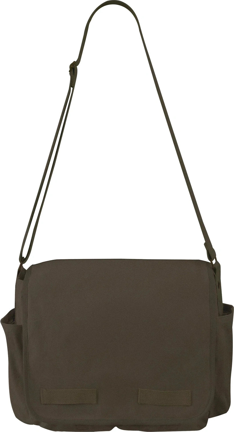 Classic Canvas Messenger Bag