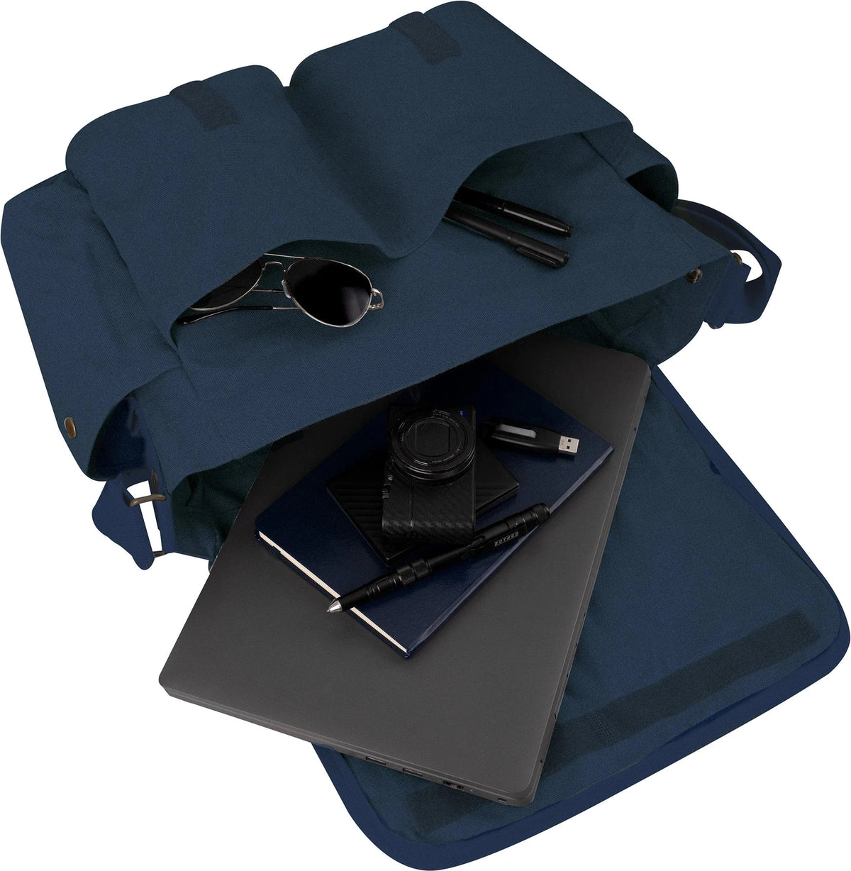 Classic Canvas Messenger Bag